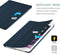 Hoes voor iPad Air 2 Case 2014 Release, Ultra Thin Lichtgewicht Hoesje Beschermhoes Smart Folio Cove