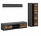 Furnilux Jam - Combinatie Tv meubel - Deels open deels dichte kast - Bruin - 35x159x235cm