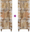 vidaXL - Hoge - kast - 40x33,5x110 - cm - massief - mangohout