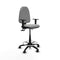 Piqueras y Crespo B1D01RN - Bureaustoel - Hoogteverstelbaar met armleuning - Lichtgrijs