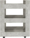 vidaXL - Keukentrolley - 60x45x80 - cm - bewerkt - hout - betongrijs