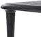 Eettafel Jiska 140x140 - zwart