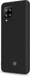 Celly Cromo - Siliconen Hoesje - TPU Back Cover - Zwart - Geschikt voor Samsung Galaxy A42 5G