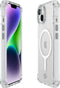 ITSKINS Doorzichtig Hoesje geschikt voor Apple iPhone 13 MagSafe Telefoonhoesje Hardcase | ITSKINS Backcover Shockproof | Geschikt voor MagSafe | Geschikt voor Draadloos Opladen met Magnetische Ring | MagSafe Case - Transparant