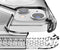 ITSkins Doorzichtig Hoesje geschikt voor Apple iPhone 13 Mini MagSafe Telefoonhoesje Hardcase | ITSkins SupremeMagClear Backcover Shockproof | Geschikt voor MagSafe | Geschikt voor Draadloos Opladen met Magnetische Ring | MagSafe Case - Transparant