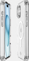 ITSKINS Doorzichtig Hoesje geschikt voor Apple iPhone 16 Plus MagSafe Telefoonhoesje Hardcase | ITSKINS Backcover Shockproof | Geschikt voor MagSafe | Geschikt voor Draadloos Opladen met Magnetische Ring | MagSafe Case - Transparant