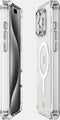 ITSKINS Doorzichtig Hoesje geschikt voor Apple iPhone 16 Pro Max MagSafe Telefoonhoesje Hardcase | ITSKINS Backcover Shockproof | Geschikt voor MagSafe | Geschikt voor Draadloos Opladen met Magnetische Ring | MagSafe Case - Transparant