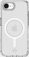 ITSKINS Doorzichtig Hoesje geschikt voor Apple iPhone 16e MagSafe Telefoonhoesje Hardcase | ITSKINS Backcover Shockproof | Geschikt voor MagSafe | Geschikt voor Draadloos Opladen met Magnetische Ring | MagSafe Case - Transparant