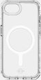ITSKINS Doorzichtig Hoesje geschikt voor Apple iPhone 16e MagSafe Telefoonhoesje Hardcase | ITSKINS Backcover Shockproof | Geschikt voor MagSafe | Geschikt voor Draadloos Opladen met Magnetische Ring | MagSafe Case - Transparant