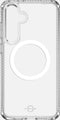 ITSKINS Doorzichtig Hoesje geschikt voor Samsung Galaxy S25 Plus MagSafe Telefoonhoesje Hardcase | ITSKINS Backcover Shockproof | Geschikt voor MagSafe | Geschikt voor Draadloos Opladen met Magnetische Ring | MagSafe Case - Transparant