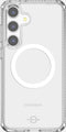 ITSKINS Doorzichtig Hoesje geschikt voor Samsung Galaxy S25 Plus MagSafe Telefoonhoesje Hardcase | ITSKINS Backcover Shockproof | Geschikt voor MagSafe | Geschikt voor Draadloos Opladen met Magnetische Ring | MagSafe Case - Transparant