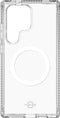 ITSKINS Doorzichtig Hoesje geschikt voor Samsung Galaxy S25 Ultra MagSafe Telefoonhoesje Hardcase | ITSKINS Backcover Shockproof | Geschikt voor MagSafe | Geschikt voor Draadloos Opladen met Magnetische Ring | MagSafe Case - Transparant