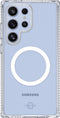 ITSKINS Doorzichtig Hoesje geschikt voor Samsung Galaxy S25 Ultra MagSafe Telefoonhoesje Hardcase | ITSKINS Backcover Shockproof | Geschikt voor MagSafe | Geschikt voor Draadloos Opladen met Magnetische Ring | MagSafe Case - Transparant