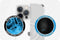 ITSkins Hoesje geschikt voor Apple iPhone 13 MagSafe Telefoonhoesje Hardcase | ITSkins SupremeMagClear Backcover Shockproof | Geschikt voor MagSafe | Geschikt voor Draadloos Opladen met Magnetische Ring | MagSafe Case - Grijs