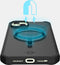 ITSKINS Hoesje geschikt voor Apple iPhone 14 MagSafe Telefoonhoesje Hardcase | ITSKINS Backcover Shockproof | Geschikt voor MagSafe | Geschikt voor Draadloos Opladen met Magnetische Ring | MagSafe Case - Zwart