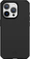 ITSkins Hoesje geschikt voor Apple iPhone 15 Pro Max Telefoonhoesje Flexibel TPU | ITSkins SpectrumSilk-R Backcover Shockproof | Schokbestendig iPhone 15 Pro Max Telefoonhoesje | Anti Shock Proof - Zwart