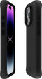ITSkins Hoesje geschikt voor Apple iPhone 15 Pro Max Telefoonhoesje Flexibel TPU | ITSkins SpectrumSilk-R Backcover Shockproof | Schokbestendig iPhone 15 Pro Max Telefoonhoesje | Anti Shock Proof - Zwart
