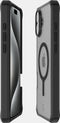 ITSKINS Hoesje geschikt voor Apple iPhone 16 MagSafe Telefoonhoesje Hardcase | ITSKINS Backcover Shockproof | Geschikt voor MagSafe | Geschikt voor Draadloos Opladen met Magnetische Ring | MagSafe Case - Zwart