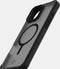 ITSKINS Hoesje geschikt voor Apple iPhone 16 Pro Max MagSafe Telefoonhoesje Hardcase | ITSKINS Backcover Shockproof | Geschikt voor MagSafe | Geschikt voor Draadloos Opladen met Magnetische Ring | MagSafe Case - Zwart
