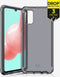 ITSkins Hoesje geschikt voor Samsung Galaxy A41 Telefoonhoesje Flexibel TPU | ITSkins SpectrumClear Backcover Shockproof | Schokbestendig Galaxy A41 Telefoonhoesje | Anti Shock Proof - Zwart