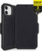 Itskins Hybrid Folio bookcase voor Apple iPhone 12 Mini - Level 2 bescherming - Zwart