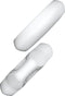 ITSKINS Level 2 AirCover Solid Apple AirTag Sleutelhanger Hoesje Wit