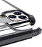 Itskins Supreme Clear cover voor Apple iPhone SE 2020 - Level 3 bescherming - Grijs/Transparant