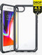 Itskins Supreme Clear cover voor Apple iPhone SE 2020 - Level 3 bescherming - Grijs/Transparant