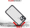 Itskins Supreme Clear cover voor Apple iPhone SE 2020 - Level 3 bescherming - Grijs/Transparant