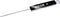Westmark Vleesthermometer, insteekthermometer, meetbereik: 0 °C tot 200 °C/32 °F tot 392 °F, roestvrij staal/kunststof, zilver/zwart/rood, 12782280