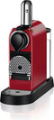 Krups Nespresso CitiZ - Koffiecupmachine - 19 bar druk - Cherry red