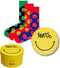Happy Socks Love Me 3-Pack Gift Box - Unisex Sokken - Multi - Maat 36-40 (3-pack)