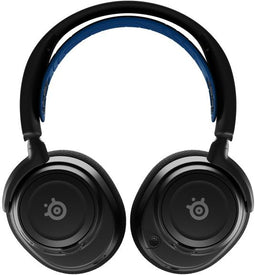 SteelSeries Arctis Nova 7P - Draadloze Gaming Headset - 38 uur gebruik - Zwart Blauw