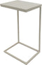 HSM Collection - Bijzettafel Read - 38x30x65 - Warm grijs - Metaal