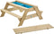 Buffalo TP-286 DLX - Picknicktafel en zandbak voor 4 kinderen - FSC gecertificeerd hout - Bruin