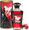 Shunga - Verwarmende Olie - Om Van Het Lichaam Te Likken - Blazing Cherry