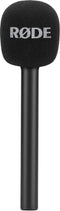 RØDE Interview GO - Handmicrofoonadapter - Plopkap en windscherm - Zwart