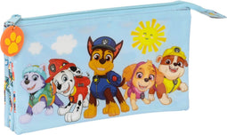 Schoolpennenzak The Paw Patrol Sunshine Blauw (22 x 12 x 3 cm)