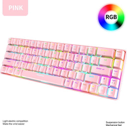 ZIYOU LANG T8 - Mechanisch Gamingtoetsenbord - RGB achtergrondverlichting - Blue Switch