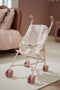 Little Dutch Poppenbuggy - Flowers & Butterflies - Inklapbaar lichtgewicht - Roze