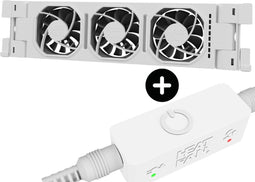 Heatfan 3 - Radiatorventilator Solo - Wit + Touch Sensor