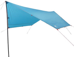vidaXL - Kampeerluifel - waterdicht - 430x380x210 - cm - blauw