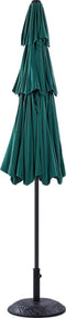 Beliani BIBIONE - Parasol - Groen - Kunststof