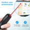 Nuvance Presenter - Draadloze Klikker - Laser - USB Ontvanger - Incl. USB C Adapter