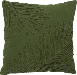 Dutch Decor LEX - Kussenhoes van katoen 45x45 cm Chive - groen - met rits