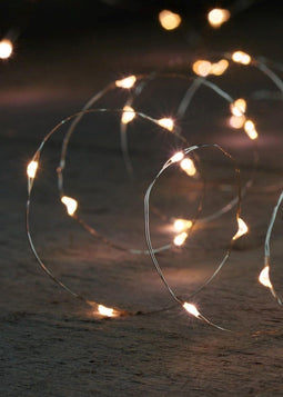 Anna's Collection - LED wire zilverdraad 100l/5 m warm wit CONNECT