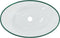 vidaXL - Wasbak - 54,5x35x15,5 - cm - gehard - glas - transparant