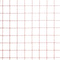 vidaXL Kippengaas 25x0.5 m staal met PVC coating rood