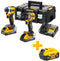 DeWalt DCK2050H2T - Accu Combiset - 2x 5.0Ah Accu - TSTAK