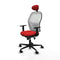 Jorquera Piqueras y Crespo 1D036N1 - Bureaustoel met hoofdsteun - Verstelbare hoogte - Rood